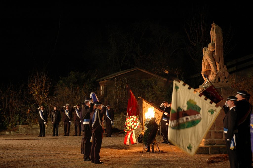 Kranzniederlegung am Volkstrauertag
