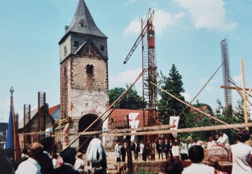 Grundsteinlegung Pfarrkirche St. Nikolaus