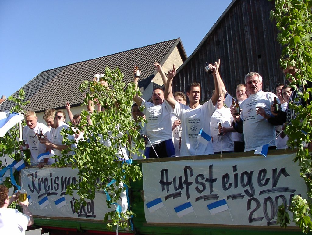 Aufgestiegen in Bezirksliga
