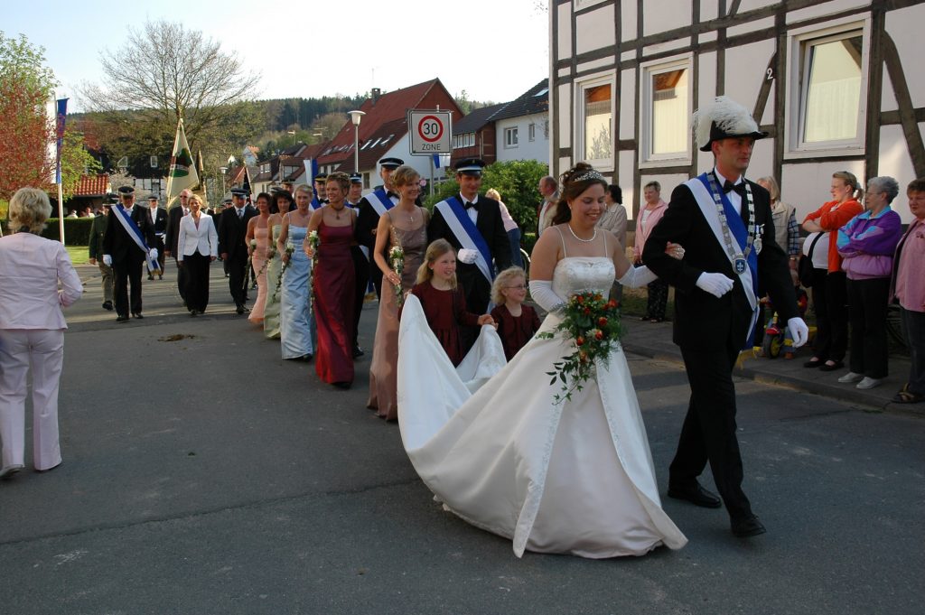 Königsbaum gepflanzt
