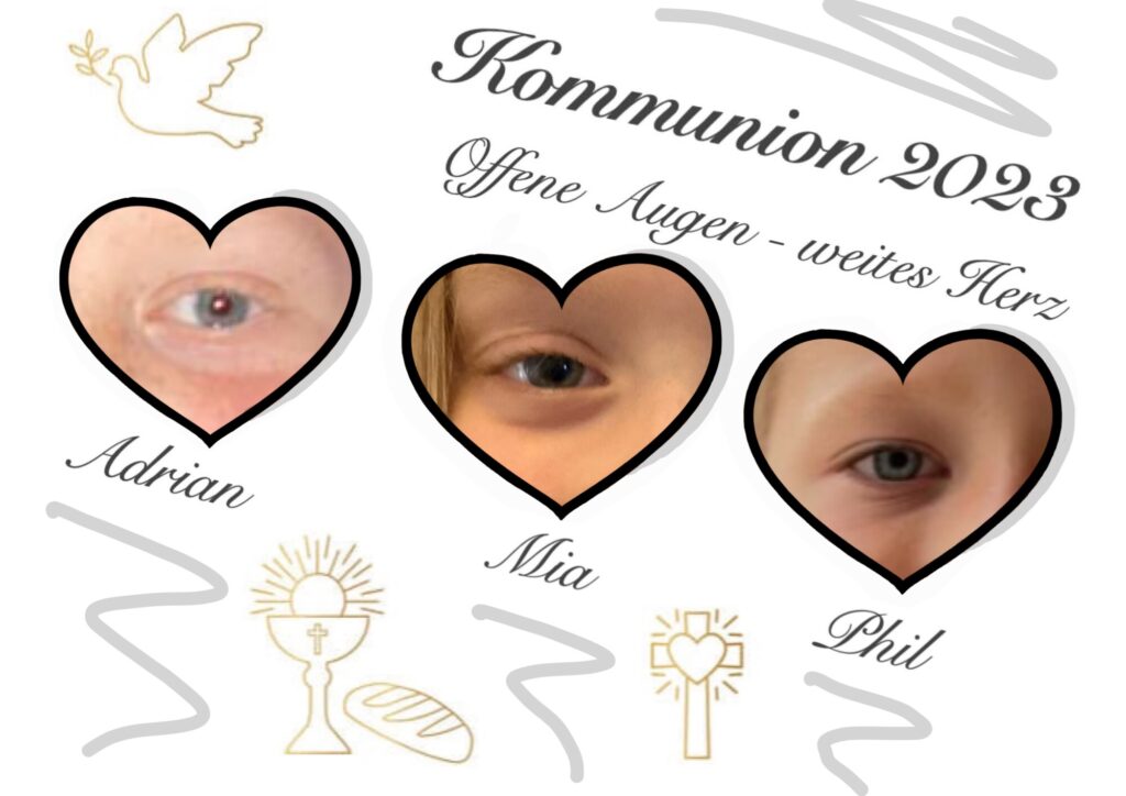 Kommunionkinder 2023 in Germete