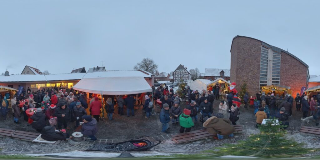 Weihnachtsmarkt um die Glocke