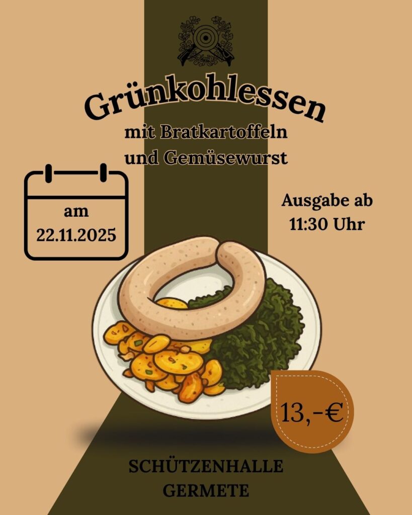 Hausmannskost in der Germeter Schützenhalle